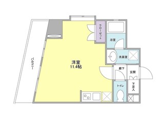 コンフォリア池尻の物件間取画像